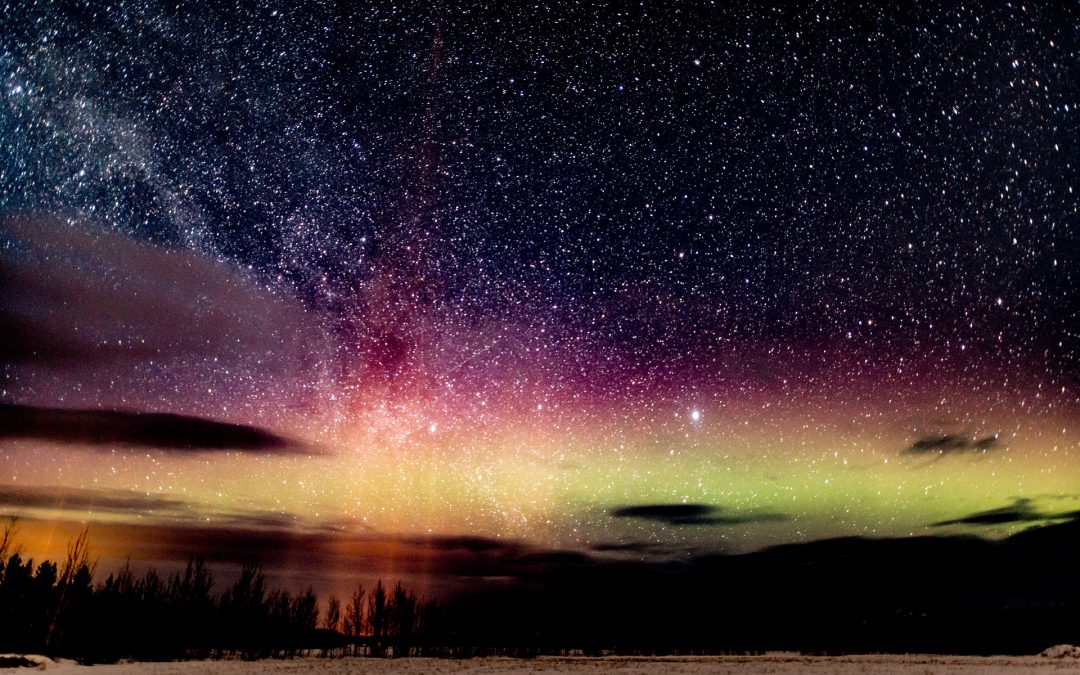 Aurora and The Milky Way